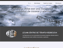 Tablet Screenshot of centroderegresiones.com